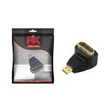 ADAPTADOR  MICRO HDMI MACHO PARA HDMI FEMEA 90GRAUS  PIX 003-8504