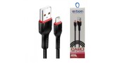 CABO DADOS USB IPHONE REFORÇADO 2.4 TURBO EXBOM  3M