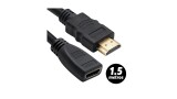 CABO EXTENSOR HDMI MACHO X FEMEA 1.5 M