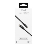 CABO IWILL MFI IPHONE USB-C LIGHTNING HARD CABLE - PRETO 2172