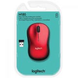 MOUSE SEM FIO WIRELESS LOGITECH M185 VERMELHO