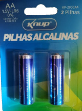 PILHA ALCALINA AA C/4 KNUP