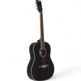 VIOLAO ACÚSTICO AÇO MEMPHIS PARLOR AD-40 BKS PRETO