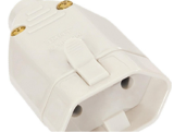 PINO AC FEMEA 10A BIPOLAR BRANCO