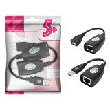 CABO EXTENSOR USB X RJ45 50 CM 018-0158