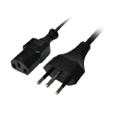 CABO FORCA COMPUTADOR  1,50 METROS PRETO 10A