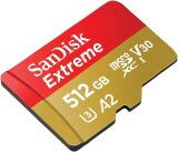 CARTÃO DE MEMORIA MICRO SD 512GB SANDISK EXTREME  190MBPS