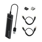 CASE EXTERNO PARA SSD M.2 NVME USB E USB TIPO C TOMATE MCS-M231