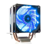 COOLER PROCESSADOR LED AZUL LGA 115X 775 AM4 AM3 FM2 KNUP KP-VR304