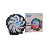 COOLER PROCESSADOR LED RGB 120MM LGA 115X 775 AM4 AM3 FM2 KNUP KP-VR305