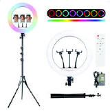 RING LIGHT SELFIE C/ LUZ - LED RGB 22