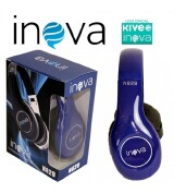 FONE DE OUVIDO HEADPHONE INOVA AZUL N829