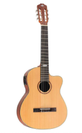 VIOLAO ELETROACUSTICO NYLON SC200C STRINBERG NATURAL SATIN
