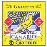 JOGO DE CORDAS GUITARRA .010 GIANNINI CANARIO GESGT10