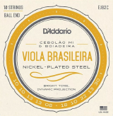 JOGO DE CORDAS PARA VIOLA CAIPIRA CEBOLÃO MI E BOIADEIRA DADDARIO EJ82C