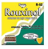 JOGO DE CORDAS PARA VIOLA CAIPIRA AÇO ROUXINOL R-52