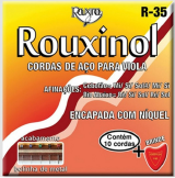 JOGO DE CORDAS PARA VIOLA CAIPIRA AÇO ROUXINOL R-35