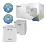 KIT ROTEADOR MESH INTELBRAS TWIBI FAST DUAL BAND AC1200 C/2