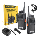 RADIO COMUNICADOR WALK TALK 16 CANAIS BOM-5700 BOMVINK COMPATIVEL COM BAOFENG
