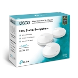 KIT ROTEADOR MESH TP-LINK DECO M5 ARCHER AC1300 WIRELESS DUAL BANK 2,4/5GHZ GIGABIT 4 ANT INTERNAS C/3