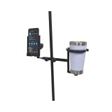 SUPORTE CLAMP MULTIFUNCIONAL DUPLO PARA CELULAR E COPO ASK C16S