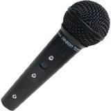 MICROFONE COM FIO LESON SM58 BK PRETO FOSCO