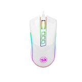 MOUSE USB GAMER REDRAGON COBRA 10000DPI M711W BRANCO