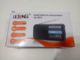 RADIO AM/FM COM PILHAS AA  LELONG LE-653 SEM USB