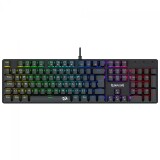 TECLADO MECÂNICO GAMER REDRAGON VALHEIM RAINBOW SWITCH BROWN ABNT2 PRETO - K608-R (PT-BROWN)